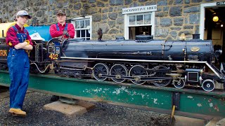 Firing up and Running Northern Live Steam Locomotive 402 | Marshall Steam Museum