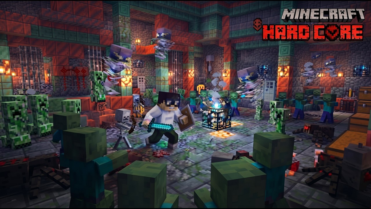 【LIVE】ハードコア410日目 マイクラ朝活サバイバル HARD CORE