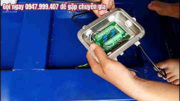 Cách lắp Cân Sàn Điện Tử 1 tấn 2 tấn 3 tấn B19S tại Cân điện tử Toàn Phát