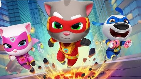 Talking tom hero dash gameplay episode 7