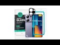 Xiaomi Poco M6 Pro 4G Tempered glass ibywind Protector &amp; Easy Install Kit And Camera Lens Protector