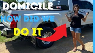 5 KEY STEPS TO DOMICILE AND GET A HOME ADDRESS | FULL TIME RV LIVING | EP-36