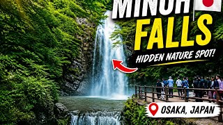 Hidden Waterfall in Osaka 🇯🇵 | Minoh Falls Japan 😲💧....😊