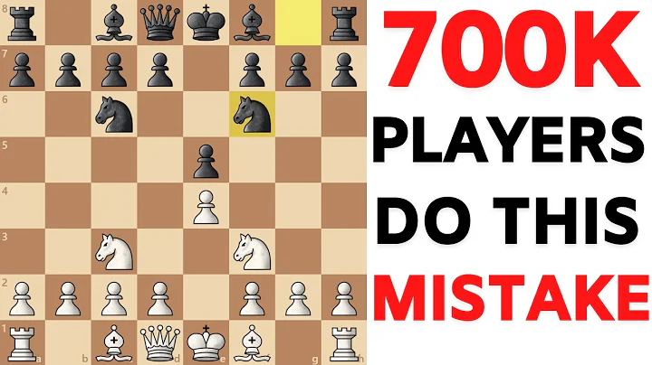 Most Common Chess Opening Mistakes After 1.e4 [70% Win Rate]
