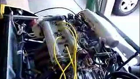 La Bala engine replacement - first start 20v 4age silvertop