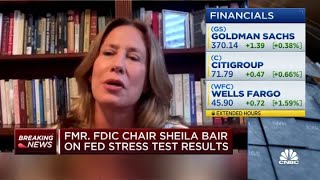 Former Fdic Chair Sheila Bair On Fed Stress Test Results