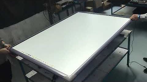 How to Assemble Riotouch P infrared interactive whiteboard SKD