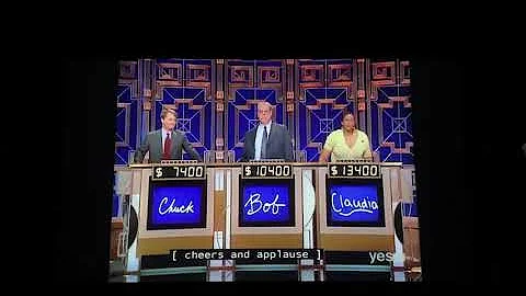 Double Jeopardy, Million Dollar Masters Tournament Day 8 - 3rd Daily Double (5/10/02)