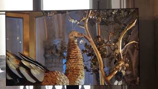 The Peacock Clock  at the Hermitage.