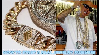 HOW TO START A JEWELRY BUSINESS WITH $1000 LIKE BEN BALLER AND TV JOHNNY ( REAL GOLD AND DIAMONDS)