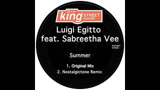 Luigi Egitto feat. Sabreetha Vee - Summer Resimi