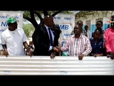 NMB YAIPIGA JEKI SHULE YA SEKONDARI MWANJOLO