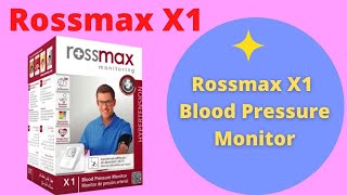 Rossmax X1 Blood Pressure Monitor.
