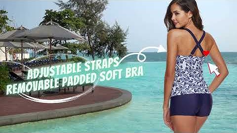 Asos maternity exclusive swimwear tankini top in heart print năm 2024