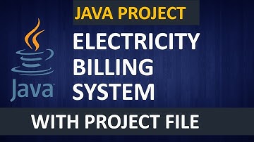 11/14 - Electricity Billing System | Java Project | Creating UpdateCustomer class