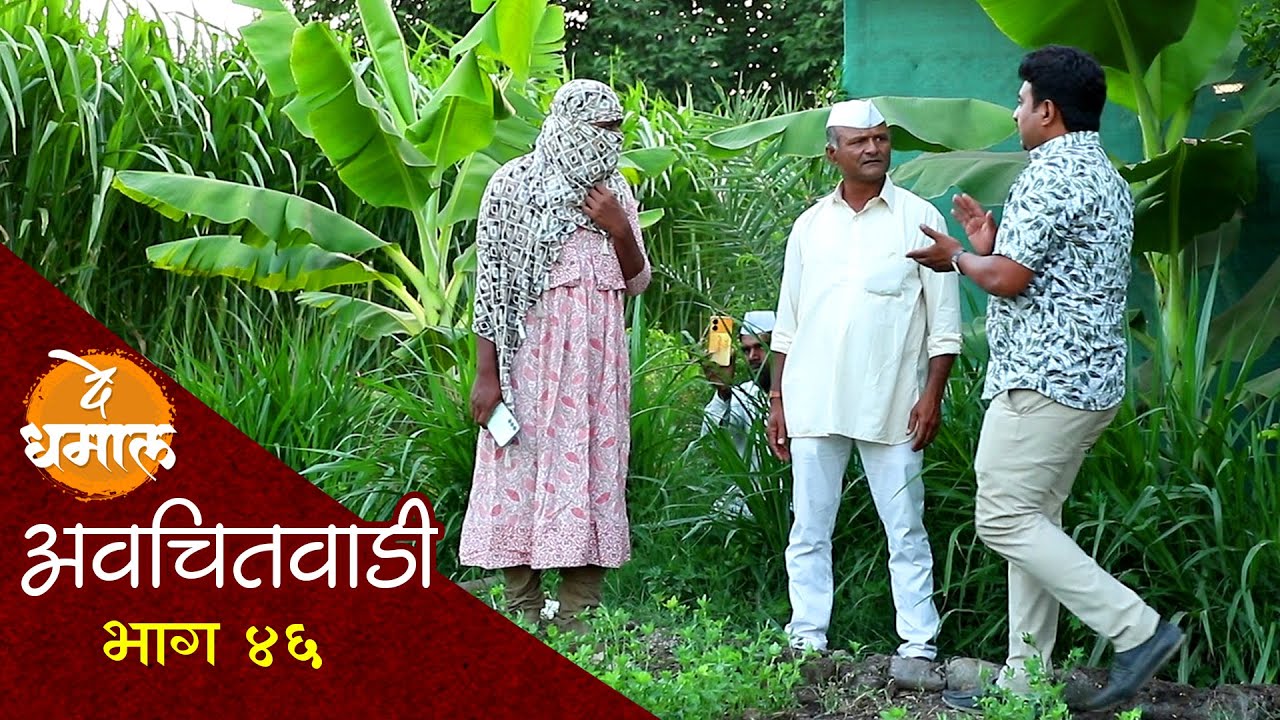 मैत्रिणीला भेटायला सदा गेला शेतात | अवचितवाडी भाग - ४६ | Avchitwadi Episode - 46 | De Dhamal