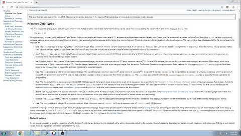 Novice Java Tutorial with Apache NetBeans 11.0: 15 short and byte primitive types
