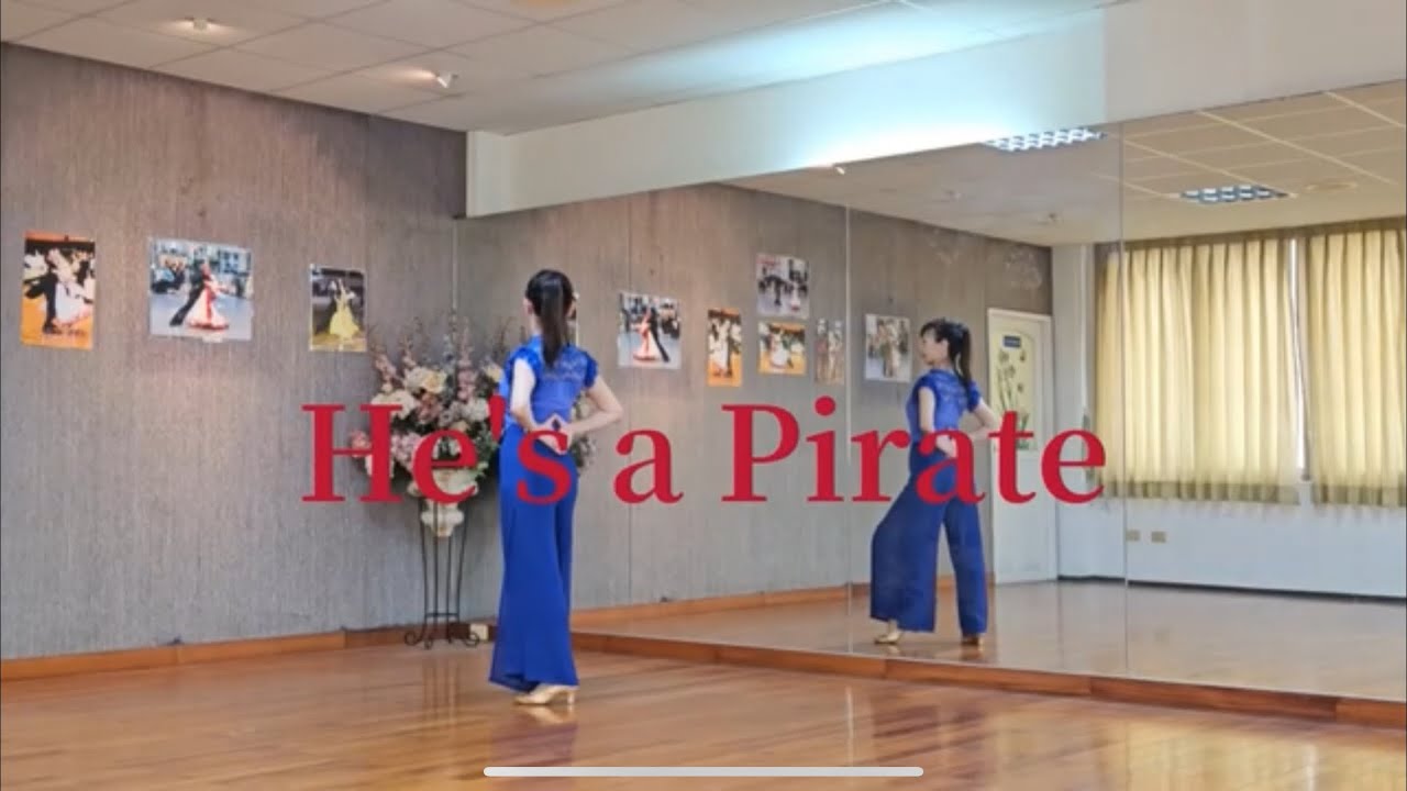 神鬼奇航主題曲-He's a Pirate  莊雪香老師自編舞（探戈&鬥牛）