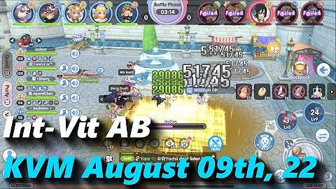 Int-Vit AB KVM run August 09th, 22 + Build | rox | Ragnarok X: Next Generation