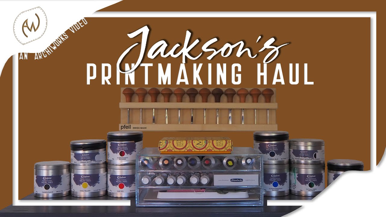 Jackson's Printmaking Haul | 2021 | Art Supply Haul