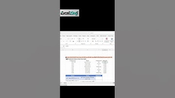 Excel Shortcut: Ctrl+Q & Ctrl+T | Employee Salary Data Example | Quick Analysis Tutorial #excel