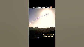 Sun analemma 🌅 timelapse #astronomy #timelapse #sun