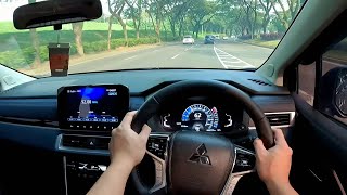 Driving POV MITSUBISHI NEW XPANDER CROSS PREMIUM 1.5 CVT 2022 | Features, City & Highway Test Drive