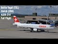SWISS Flight LX969 | Full Flight | Berlin Tegel - Zürich  | A320