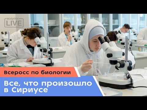 Всеросс по биологии: Все, что произошло в Сириусе