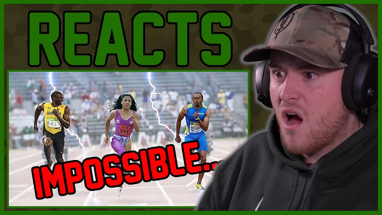 Royal Marine Reacts To Greatest World Records in Sport History 