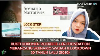 SKENARIO WABAH & LOCKDOWN YANG SUDAH DI RANCANG 10 TAHUN LALU, BUKTI DOKUMEN ROCKEGELLER FOUNDATION