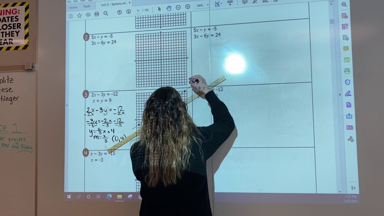 Graphing Vs Substitution YouTube Graphing Vs Substitution YouTube