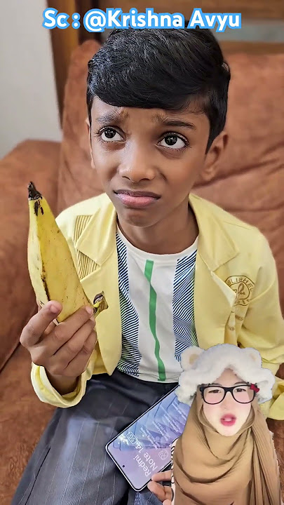 Berbagi coklat dengan kakak,upss ketahuan mama⁉️punya adik meleleh di buku😩 @Krishna Avyu #shorts
