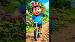 Mere papa Cycle trending song#FunnyCycling on Hills 🚲🌊😂 | BikeAdventure Ride! #Ytshortsreels