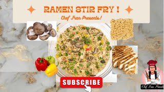 Colorful and NutrientDense Ramen Stir Fry: A Family Favorite!