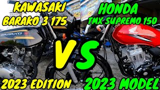 HONDA TMX SUPREMO 150 2023 MODEL VS KAWASAKI BARKO 3 2023 EDITION