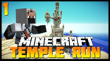 Minecraft: Temple Run! - Part 1 [Adventure/Survival Map]