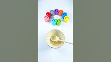 Wooden balls sorting reverse satisfying video ASMR #satisfying #shorts #asmr #reverse #shortvideo