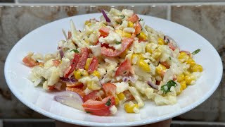 Салат с цветной капустой — попробуйте, и вы будете в восторге!