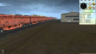 Trainz 2006 Waiting at Wickham, WA..avi