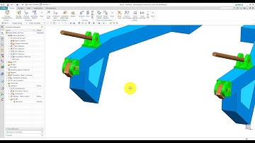 NX SOL101 Load Frame Simulation
