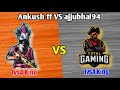 Ankush freefire VS ajjubhai94 best awm fight freefire ||Best 1vs1 fight ajjubhai vs ankush freefire