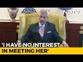 S Jaishankar "Abruptly Cancelled Meet" With US Lawmakers, Explains Why