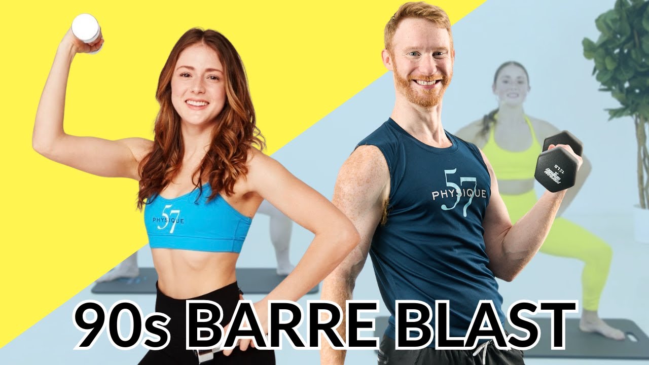 SAVED BY THE BARRE: 90s Barre Blast! 