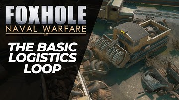Teaching New Player The Logistics Loop - Foxhole