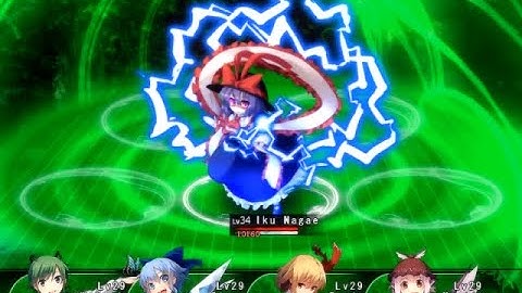 Labyrinth of Touhou 2 - Team ⑨+ VS Iku Nagae
