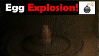 Easy science experiment - how to EGG EXPLOSION - Crazy!