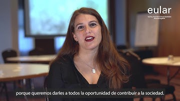 EULAR Campaign 2019: EULAR PARE Liaison Member speaks on Time2Work