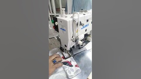 JUKI velcro sewing machine
