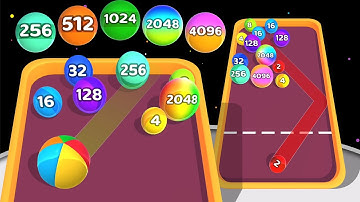 Bubble 2048 3D - Unlock 4096 Ball (4K)